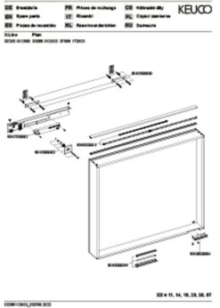 Keuco X-Line Lichtspiegel 33296112500 Beleuchtet, Anthrazit, 800x700x105mm -Heimwerkzeuge Keuco X Line Lichtspiegel 33296112500 beleuchtet anthrazit 800x700x105mm 5