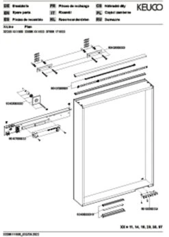 Keuco X-Line Lichtspiegel 33296301500 Beleuchtet, Weiß, 500x700x105mm -Heimwerkzeuge Keuco X Line Lichtspiegel 33296301500 beleuchtet weiss 500x700x105mm 5