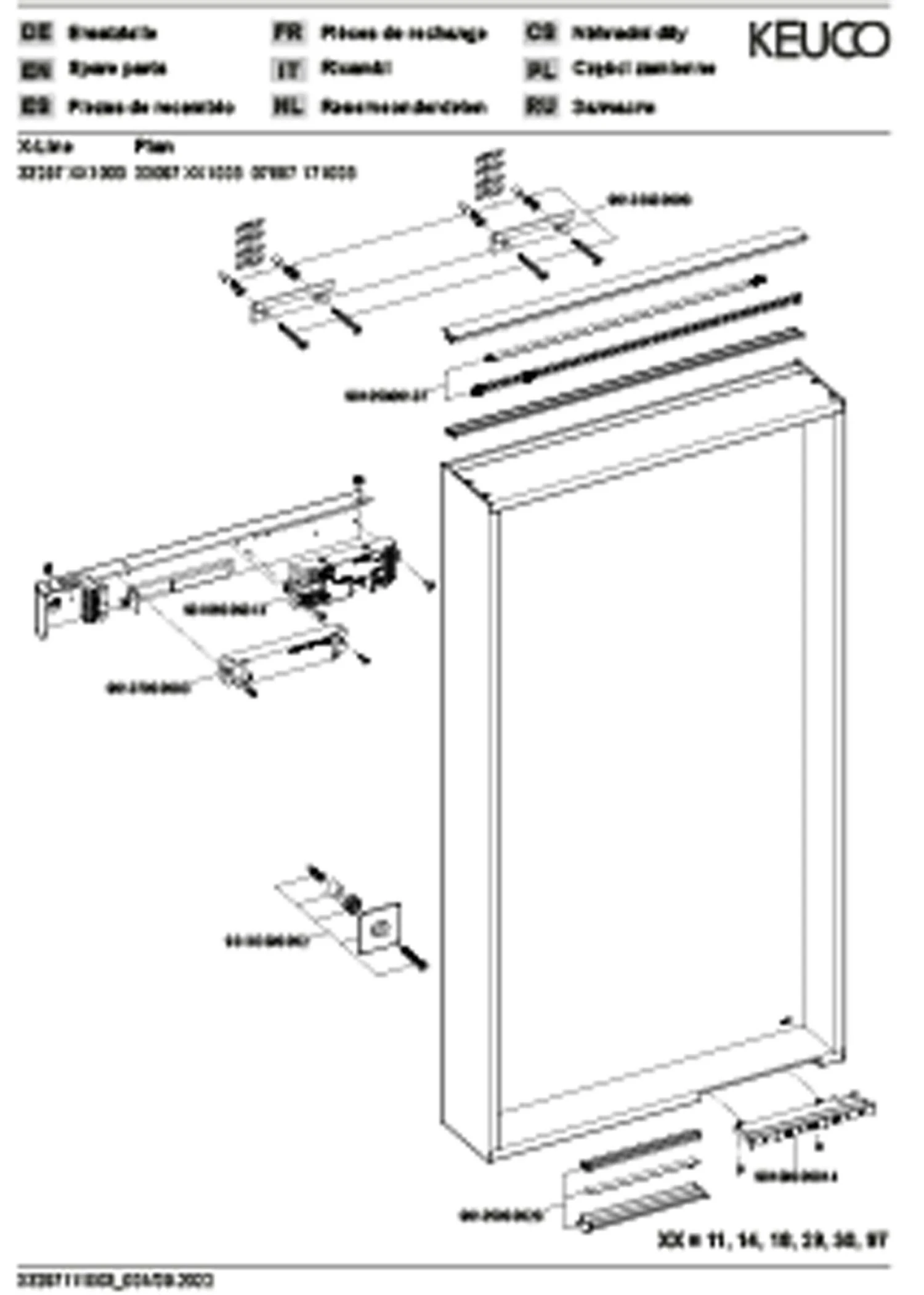 Keuco X-Line Lichtspiegel 33297111003 460x850x105mm, 25 Watt, Anthrazit 5 Keuco X-Line Lichtspiegel 33297111003 460x850x105mm, 25 Watt, Anthrazit – Bild 3
