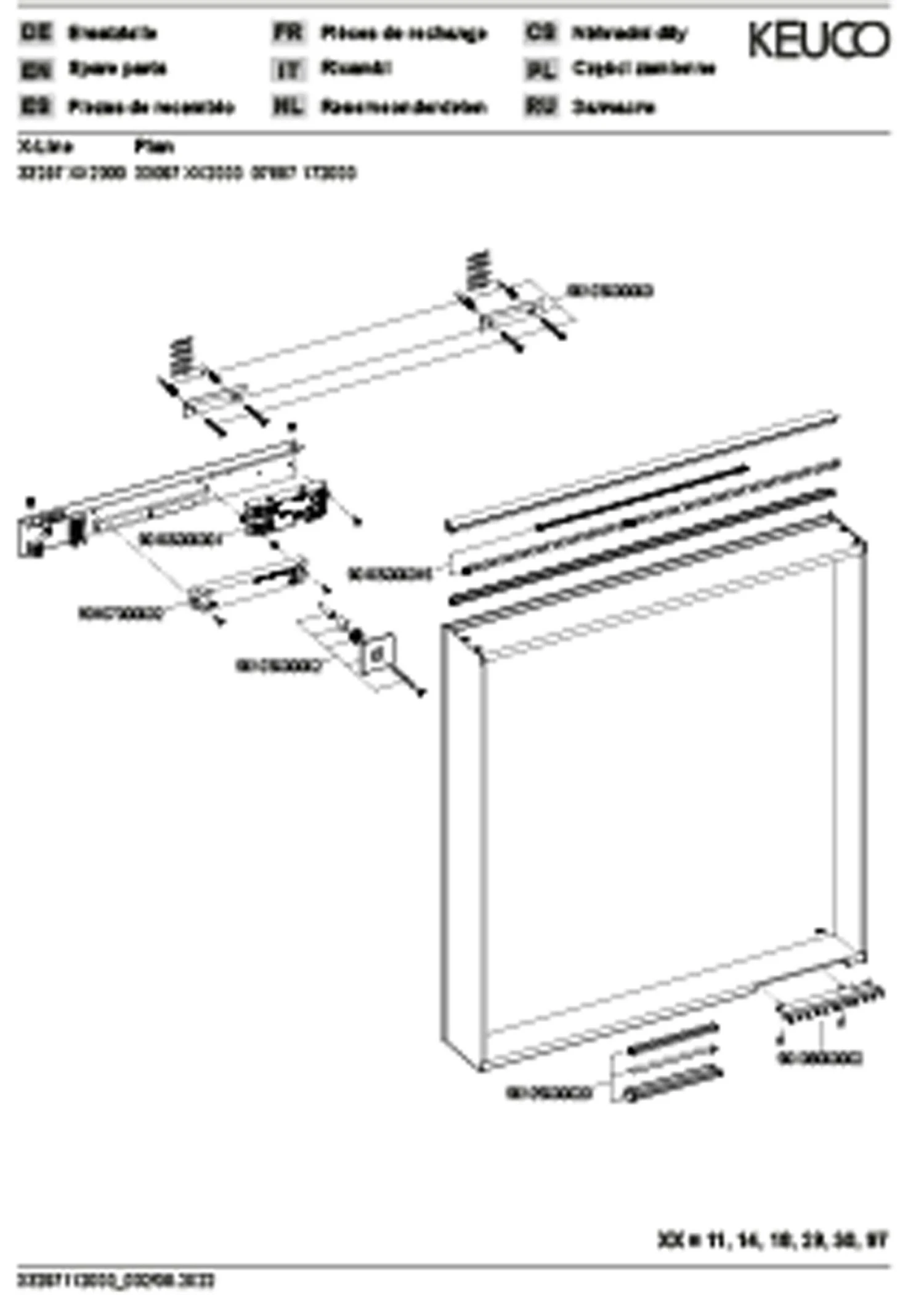 Keuco X-Line Lichtspiegel 33297142000, Trüffel 650x700x105mm, Mit LED-Beleuchtung 5 Keuco X-Line Lichtspiegel 33297142000, Trüffel 650x700x105mm, Mit LED-Beleuchtung – Bild 3