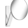 Keuco ILook_move Kosmetikspiegel 17612050000 Ø 212 Mm, Nickel Gebürstet -Heimwerkzeuge Keuco iLook move Kosmetikspiegel 17612050000 o 212 mm Nickel gebuerstet