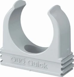 Universal OBO Quick Klemmschelle Lgr 2955 M25 Lichtgrau, Per Stück