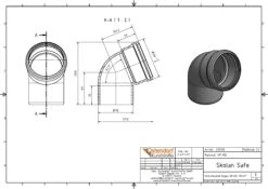Ostendorf SKOLAN Safe SKOLANsafe-Bogen 335130 DN/OD 110, 67,5° -Heimwerkzeuge Ostendorf SKOLAN safe SKOLANsafe Bogen 335130 DN OD 110 675° 1