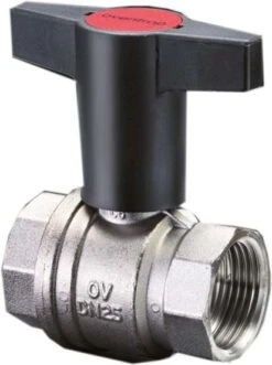 Oventrop Kugelhahn Optibal Knebelgriff 1077116 DN50, 2" Innengewinde, PN16, Messing