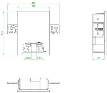 Oventrop Unibox Temperaturregler 1022738 R-Tronic Weiß, Für Raum- Und Rücklauf 4 Oventrop Unibox Temperaturregler 1022738 R-Tronic Weiß, Für Raum- Und Rücklauf – Bild 2