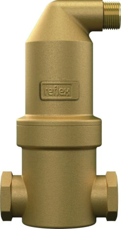 Reflex Exvoid Mikroblasenabscheider 9251010 A 3/4, IG 3/4", Horizontal, 110 °C, 10 Bar, Messing
