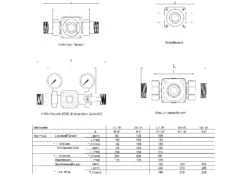 SYR HWS-Flansch-2000 DRUFI DN 20 Mit Beidseitiger Gewindeverschraubung -Heimwerkzeuge SYR HWS Flansch 2000 DRUFI DN 20 mit beidseitiger Gewindeverschraubung 1