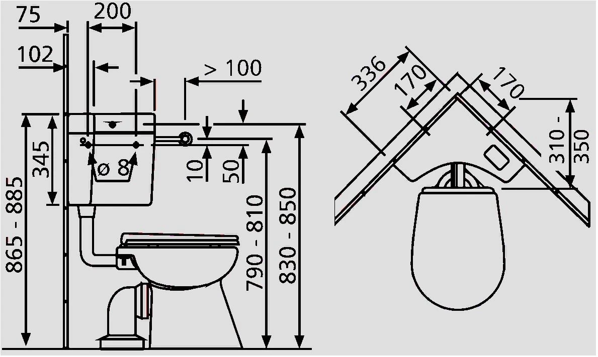 Sanit Eckspülkasten 927 91902010000 Mit Eckventil, Weiss, 6-9 Liter 4 Sanit Eckspülkasten 927 91902010000 Mit Eckventil, Weiss, 6-9 Liter – Bild 2