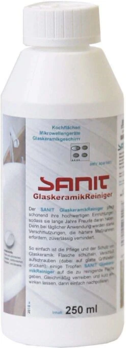 Sanit GlaskeramikReiniger 3018 250 Ml, Flasche