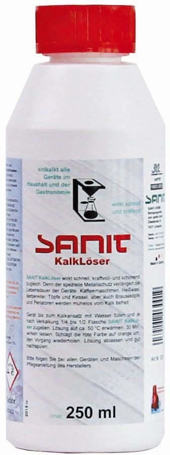 Sanit KalkLöser 3001 250 Ml, Flasche 3 Sanit KalkLöser 3001 250 Ml, Flasche