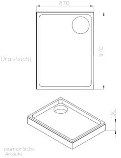 Schedel Kaldewei Superplan Duschwannenträger SD21837 90x100x2,5cm, Höhe 13cm -Heimwerkzeuge Schedel Kaldewei Superplan Duschwannentraeger SD21837 90x100x25cm Hoehe 13cm 1