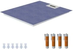 Schedel Line Flow Duschelement LI2KF601215 120 X 150 Cm, Einseitiges Gefälle