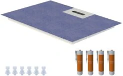 Schedel Line Flow Duschelement LI2KF601280 120 X 80 Cm, Einseitiges Gefälle