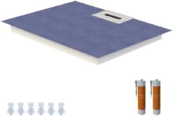 Schedel Line Flow Duschelement LI2KF901080 100 X 80 Cm, Einseitiges Gefälle