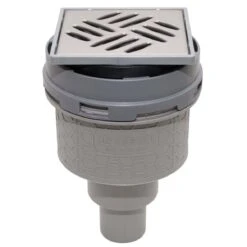 Schedel MultiStar Plan Bodenablauf SKR32100 Senkrecht, 88 L/min, DN 50, Nach DIN EN 1253