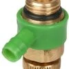 Schlösser Entleerungsventil 0018310800001 Messing, DN 8, 1/4", Auslaufring Grün, O-Ring -Heimwerkzeuge Schloesser Entleerungsventil 0018310800001 Messing DN 8 1 4 Auslaufring gruen O Ring