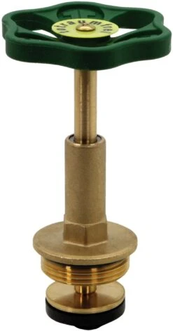 Schlösser Freistromventil-Oberteil 0018163200001 DN 32, G 1 1/4, Messing, Steigende Spindel