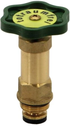 Schlösser Freistromventil-Oberteil 0018181500001 DN 15, G 1/2, Messing, Nichtsteigende Spindel