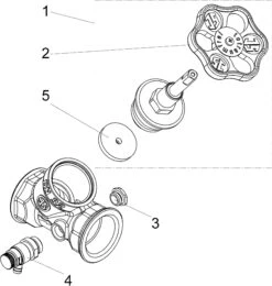 Schlösser Schrägsitzventil 0014103200001 DN 32, G 1 1/4, Mit Entleerung, Steigende Spindel -Heimwerkzeuge Schloesser Schraegsitzventil 0014103200001 DN 32 G 1 1 4 mit Entleerung steigende Spindel 2