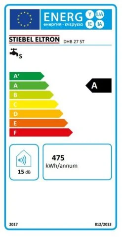 Stiebel Eltron Durchlauferhitzer DHB 27 ST 227611 27 KW, Thermotronic, 400V, Weiss, Elektronisch -Heimwerkzeuge Stiebel Eltron Durchlauferhitzer DHB 27 ST 227611 27 kW thermotronic 400V weiss elektronisch 7