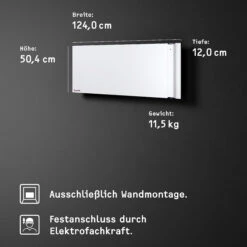 Stiebel Eltron Wand-Konvektor 234816 CND 200, 2 KW, 230 V, Weiß -Heimwerkzeuge Stiebel Eltron Wand Konvektor 234816 CND 200 2 kW 230 V weiss 2