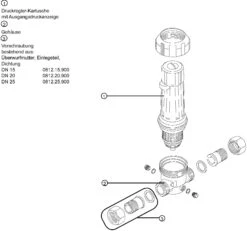 Syr - Sasserath Druckregler 6203.20.008 DN 20, 5-8 Bar -Heimwerkzeuge Syr Sasserath Druckregler 6203.20.008 DN 20 5 8 bar 2