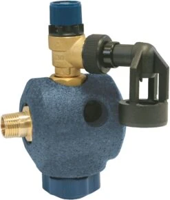 Syr - Sasserath Sicherheitsgruppe 0024.15.050 DN 15, 6 Bar, Gewinde G 1/2, Rohgelb