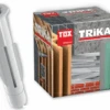 TOX Allzweckdübel Trika 011100161 10/61 Mm, Je Packung = 50 Stück -Heimwerkzeuge TOX Allzweckduebel Trika 011100161 10 61 mm je Packung 50 Stueck
