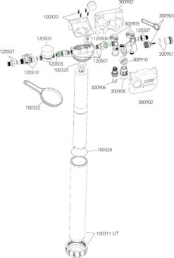 UWS Heaty Nachspeiseeinheit 100331 Max. Füllleistung 120 L/h -Heimwerkzeuge UWS Heaty Nachspeiseeinheit 100331 max. Fuellleistung 120 l h 2