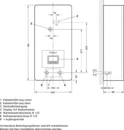 Vaillant Ved Elektro-Durchlauferhitzer 0010023749 27/8 E, Exclusiv, 27 KW, Vollelektronisch Geregelt -Heimwerkzeuge Vaillant Ved Elektro Durchlauferhitzer 0010023749 27 8 E exclusiv 27 kW vollelektronisch geregelt 2