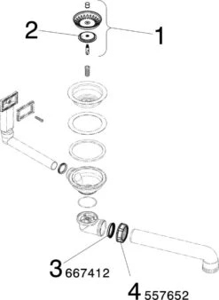 Viega Ab-/Überlaufventil 678548 G 1 1/2, Kunststoff Weiß, Ohne Bowdenzugmechanik -Heimwerkzeuge Viega Ab Ueberlaufventil 678548 G 1 1 2 Kunststoff weiss ohne Bowdenzugmechanik 2