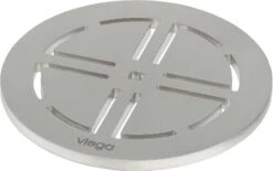 Viega Advantix Rost 586430 Visign RS12, Ø 110mm, Massiv, Edelstahl 1.4301