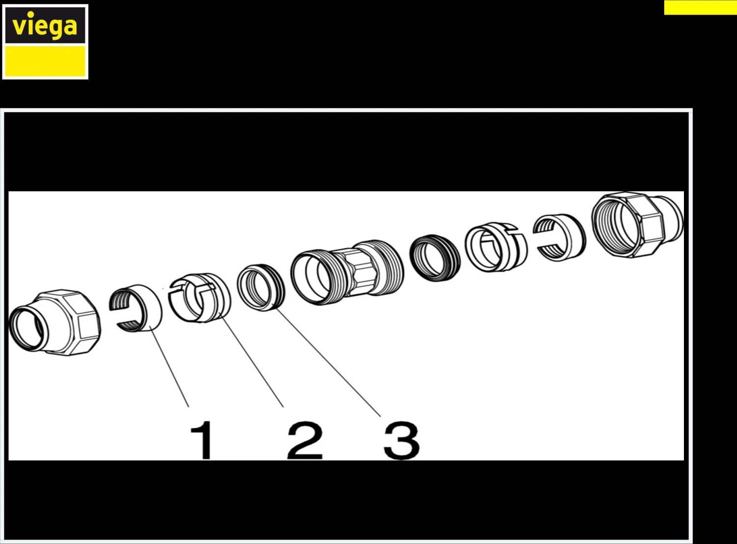 Viega Kupplung Maxiplex 9041 50 Mm, Rotguss 4 Viega Kupplung Maxiplex 9041 50 Mm, Rotguss – Bild 2