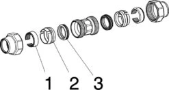 Viega Kupplung Maxiplex 9041 50 Mm, Rotguss 7 Viega Kupplung Maxiplex 9041 50 Mm, Rotguss -Heimwerkzeuge Viega Kupplung Maxiplex 9041 50 mm Rotguss 2