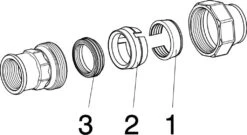 Viega Maxiplex Verschraubung 290573 Ø 25 Mm X Rp 1, Rotguss, Verschraubung -Heimwerkzeuge Viega Maxiplex Verschraubung 290573 o 25 mm x Rp 1 Rotguss Verschraubung 2