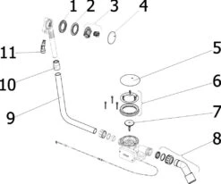 Viega Multiplex Trio Ab-/Überlaufgarnitur 731625 DN 40/50, Verchromt, Für Badewanne Mit Ablaufloch-d= 90mm -Heimwerkzeuge Viega Multiplex Trio Ab Ueberlaufgarnitur 731625 DN 40 50 verchromt fuer Badewanne mit Ablaufloch d 90mm 3