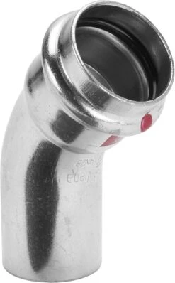 Viega Prestabo Bogen 558376 35 Mm, 45Grad, Stahl Unlegiert, SC-Contur, Einsteckende