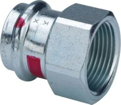 Viega Prestabo Übergangsstück 642228 54 Mm X Rp 2, Stahl Unlegiert, SC-Contur, Mehrkant