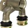 Viega Raxofix Doppelwandscheibe 678470 25mmxRp 1/2x20mm, Siliziumbronze, Mit SC-Contur