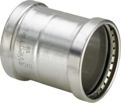 Viega Sanpress Inox XL-Schiebemuffe 482848 88,9 Mm, Stahl Nichtrostend, SC-Contur