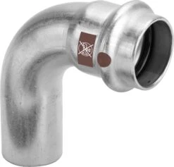 Viega Temponox Bogen 809751 28 Mm, 90Grad, Stahl, Nicht Rostend, Einsteckende, SC-Contur