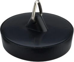 Viega Ventilstopfen 103934 38,5mm, Kunststoff Schwarz, Mit Dreieckhaken