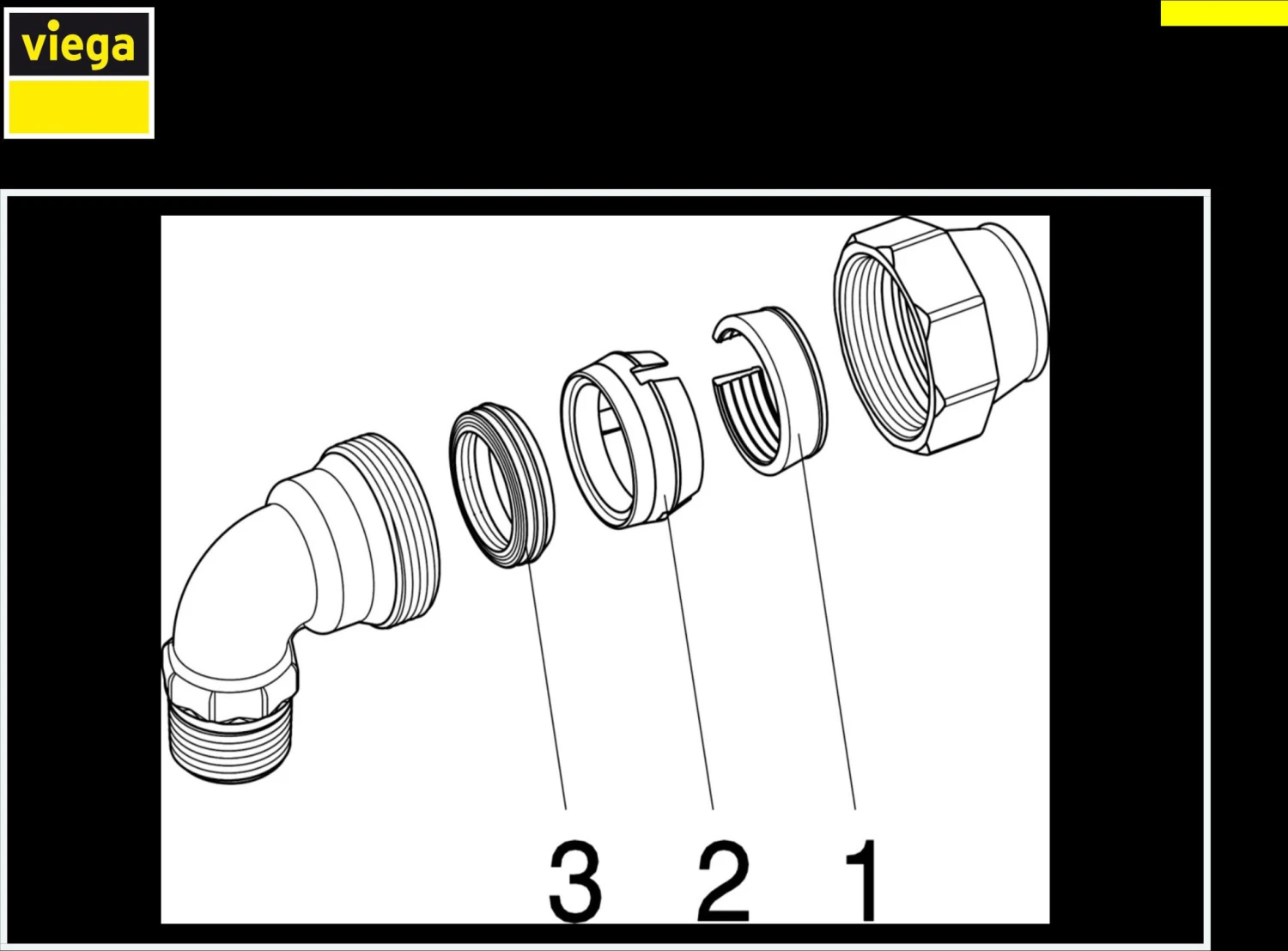 Viega Winkelverschraubung Maxiplex 9021 20 Mm X 1/2" AG, Rotguss 4 Viega Winkelverschraubung Maxiplex 9021 20 Mm X 1/2" AG, Rotguss – Bild 2
