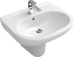Villeroy & Boch O.Novo Waschtisch 516056R1 55 X 45 Cm, Weiss Cermicplus, Ohne Überlauf