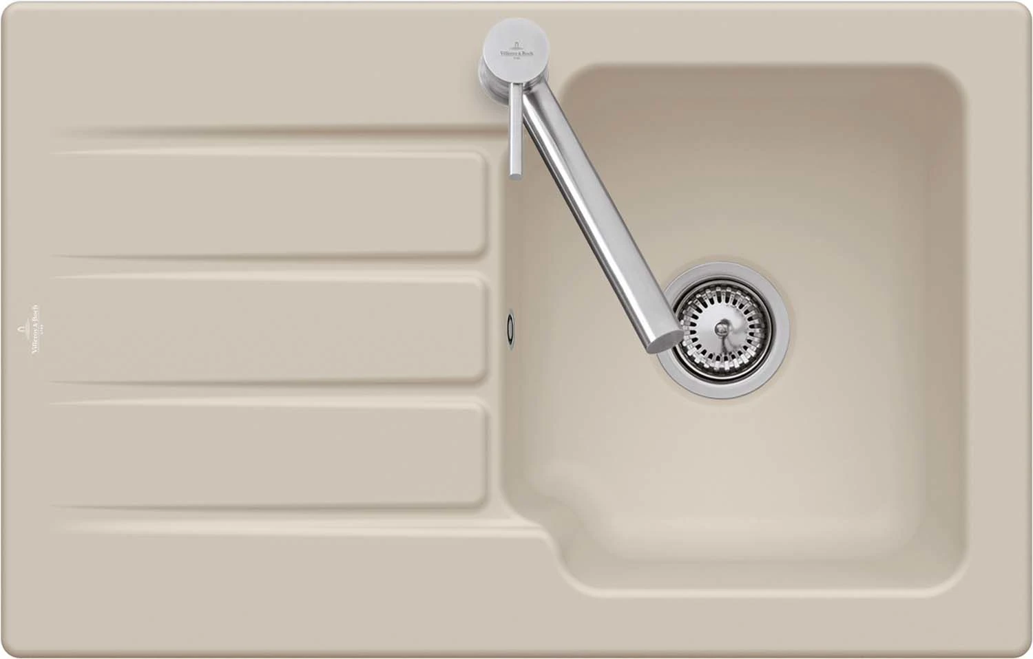 Villeroy Und Boch Architectura Spüle 334002KD Fossil, Ablaufgarnitur Mit Excenterbetätigung 3 Villeroy Und Boch Architectura Spüle 334002KD Fossil, Ablaufgarnitur Mit Excenterbetätigung