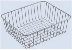 Villeroy Und Boch Drahtkorb 834100K1 Zu Doppelbecken 6323