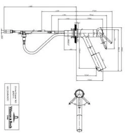 Villeroy Und Boch Küchenarmatur Como Shower 925211LC ND, 8 L/min, Ausziehbar, Edelstahl Massiv -Heimwerkzeuge Villeroy und Boch Kuechenarmatur Como Shower 925211LC ND 8 l min ausziehbar Edelstahl massiv 3