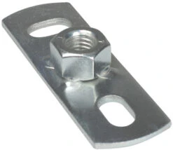 Walraven Grundplatte 6703008 M 8x8mm, Stahl, Elektrolytisch Verzinkt