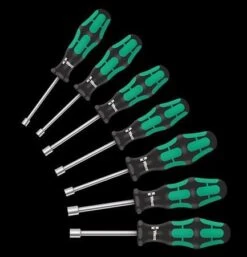 Wera Steckschlüssel-Schraubendrehersatz 05029510001 395 HO/7 SM / 7-teilig