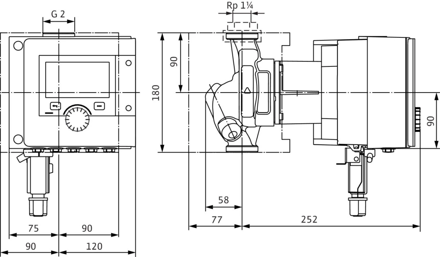 Wilo Stratos MAXO-Z Trinkwasserpumpe 2186310 30/0,5-6, PN 16, 230 V, 50/60 Hz 4 Wilo Stratos MAXO-Z Trinkwasserpumpe 2186310 30/0,5-6, PN 16, 230 V, 50/60 Hz – Bild 2